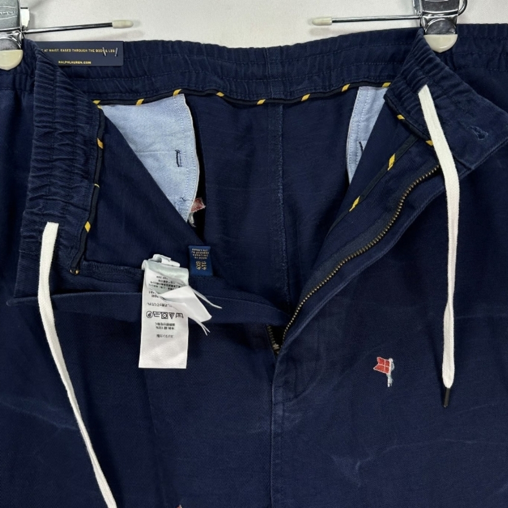 NWT Men's Ralph Lauren Polo Prepster Classic-fit Chinos with Embroidery - Picture 7 of 14